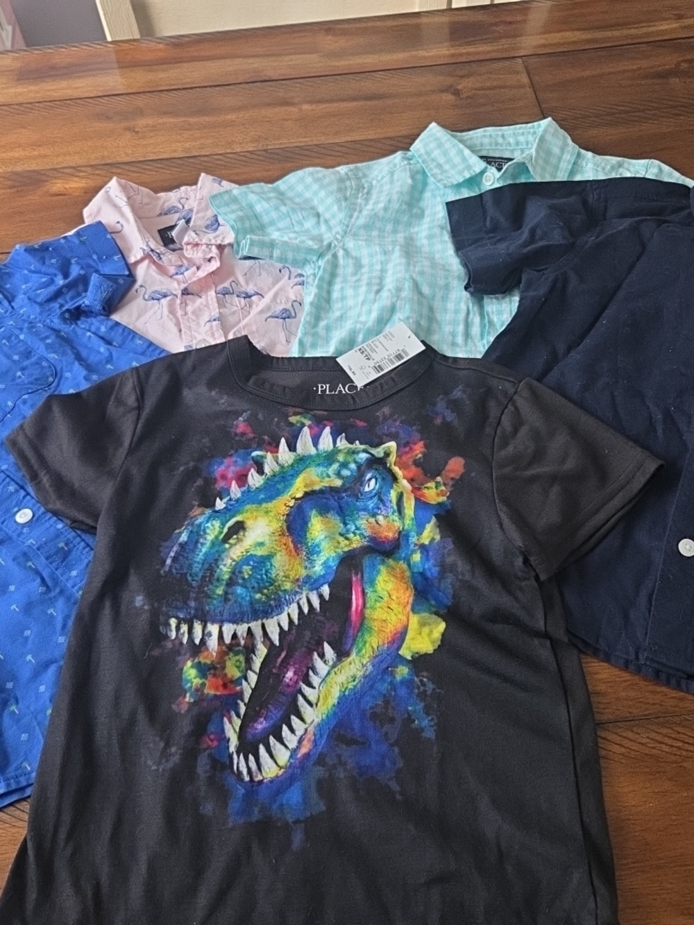 Lot of Boys Size 4-5 Spring Summer Short Sleeve Shirts Old Navy Childrens  Place
